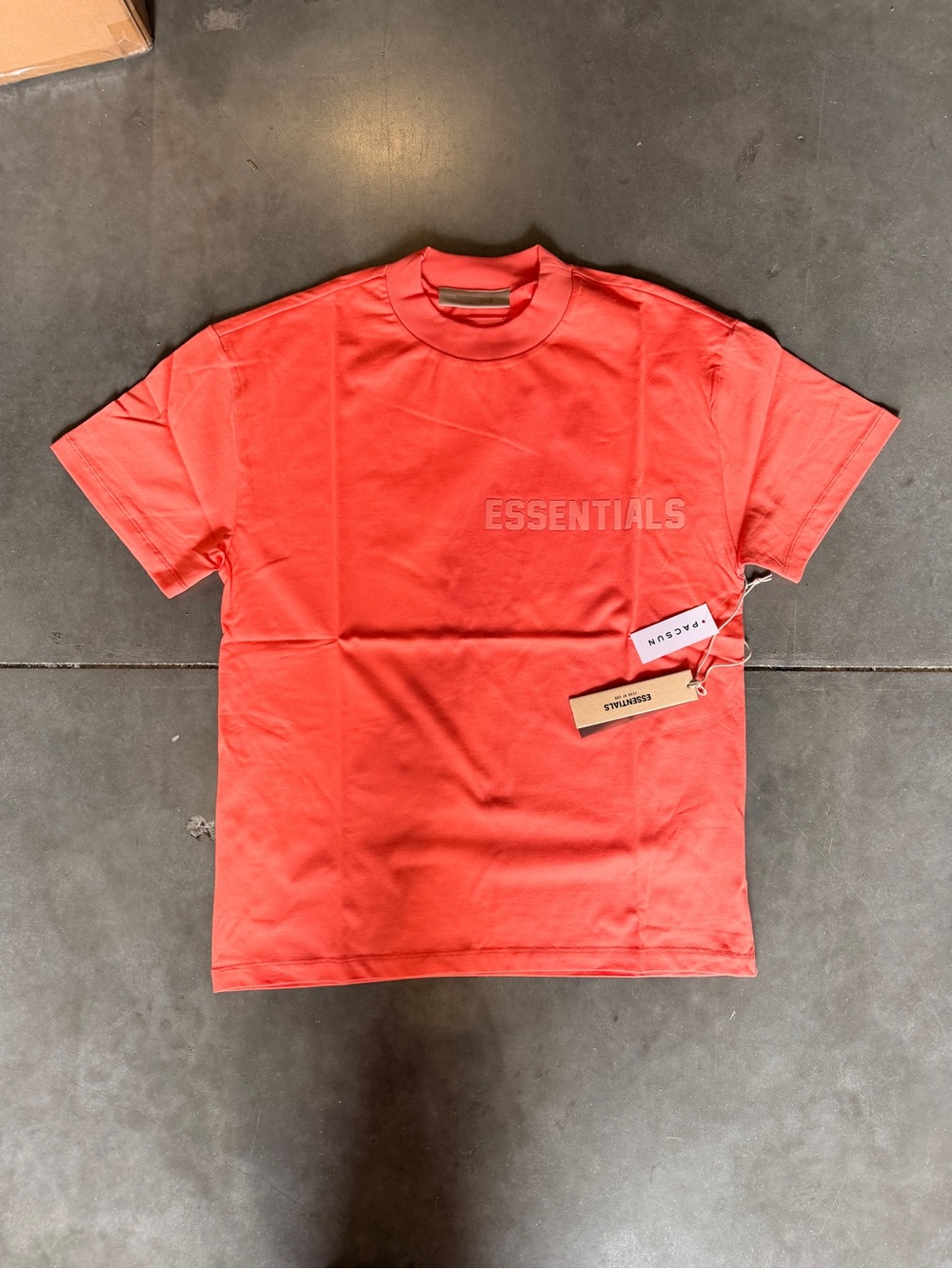 Essentials Fear of God Men's Coral  T-Shirt